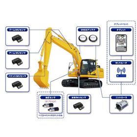 お手持ちの建機にキットを後付けし、ICT建機にしませんか？
