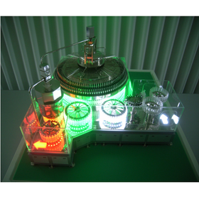 Filling machine for soft drinks, etc. / Model making example by Kyoritsu Model