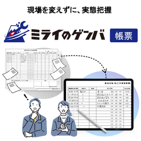 AI電子帳票『ミライのゲンバ』無料体験プランを提供