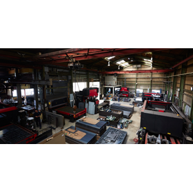 Achieving short delivery times for metal water jet processing, laser processing, and more!