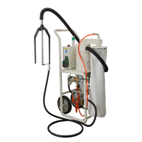 Even dirt that can't be removed with dry ice cleaning! Even dirt that can't be removed with high-pressure cleaning!
