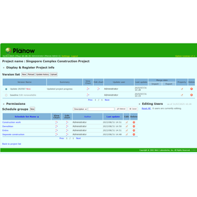 Project Schedule Sharing System “Planow Orario”