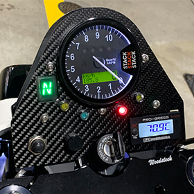 [Production Example] Carbon Fiber Meter Panel for Motorcycles
