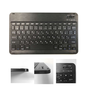 超薄型軽量BluetoothワイヤレスキーボードType-C