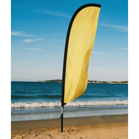 High Durability Beach Flags & Advertising Banners
