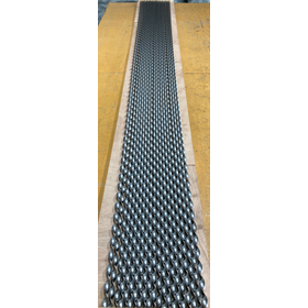 Twist tape for heat exchangers - stainless steel plate