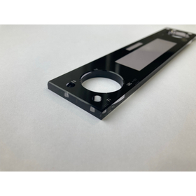 Digital meter cluster curved panel compatible with EVs and autonomous driving