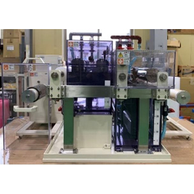 Tabletop Roll-to-Roll Experimental Machine that can be installed with a low budget and in a compact space.