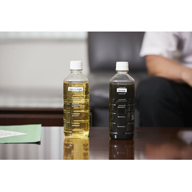 The concentrated bio liquid fertilizer that has successfully achieved 20 times concentration aims for sustainable circular agriculture.