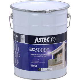 High-performance waterproof coating for exterior walls (heat-insulating) "EC-5000PCM (IR)"