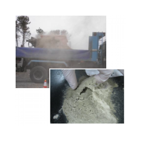 Easily and effortlessly suppress dust dispersion caused by wind! 【Dust Shut】
