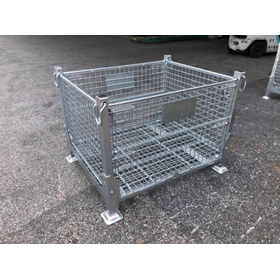 Hanging type mesh pallet