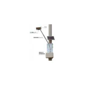 太陽電池式センサー感知街路灯