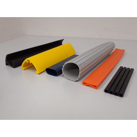 Soft PVC extruded products from a manufacturer of unconventional extrusion molding with over 60 years of experience.