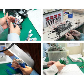 "We respond with proposal power, technical power, production power, and quality power" - Wire harness design.