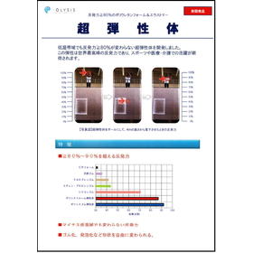 Polyurethane foam & elastomer "superelastic body"