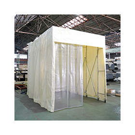 Telescopic Caster Tent "Moving Booth"