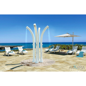 Solar Shower Arkema Design Eco-Friendly Solar Hot Water Shower