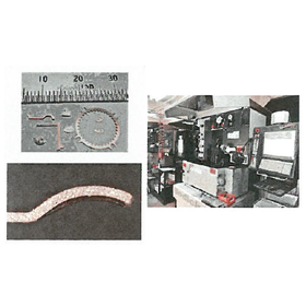 細線のワイヤーカット放電による微細・高精度加工技術