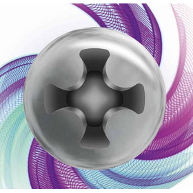 Non-outcoming / Improving work efficiency - Cross-recess screw 'Quastix'