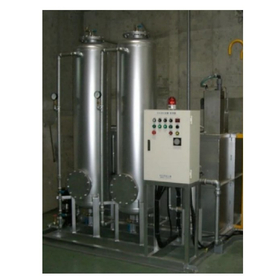 Oil-water separation purification device