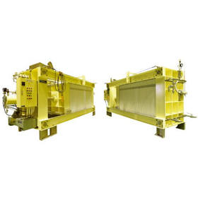 Filter press type automatic pressure filtration machine "ON type"