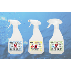 Strong alkaline electrolyzed water "Cleaning Warrior" pH 13.2 also available in foam type!