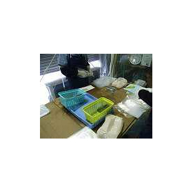 Introduction of work content: HDD-related parts, export packaging work, within the warehouse.