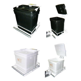 Utility model registered "Ultra-low floor type medical waste holder"