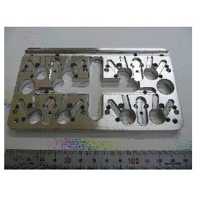 Precision machining utilizing a spindle speed of 80,000 RPM.