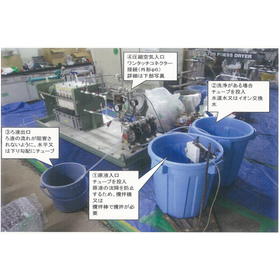 Hitachi Zosen-made filter press (manual and automatic) rental