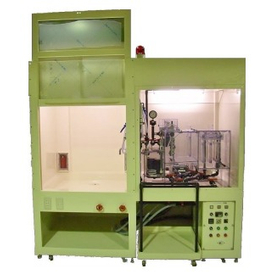 Etching experimental device "Mini Mini Etcher Draft Chamber Type"