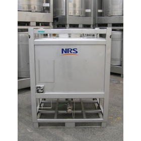 For the transportation and storage of electrolytic solutions! IBC container, SUS-made 1000L.