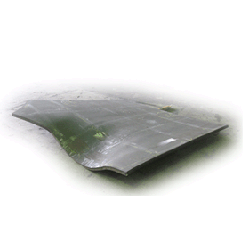 Full-size, three-dimensional bending processing from unfolding.