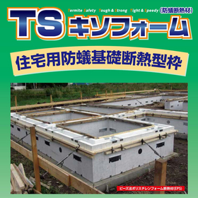 Residential Ant-Proof Foundation Insulation Formwork 'TS Kiso Form'