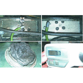 Mineral sludge recovery and oil-water separation practical test