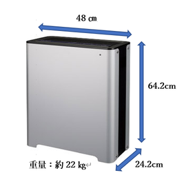 お手入れカンタン。事業所用空気清浄機　コアマイスター５