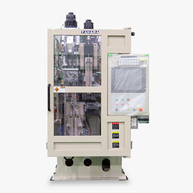 Fully electric extrusion blow molding machine: For small sample containers