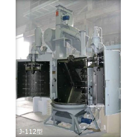 Deburring of cast products and die-cast products, hanger-type blast for surface treatment.