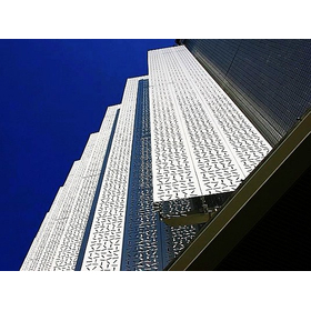Translucent and opaque screen construction method "Eternit"