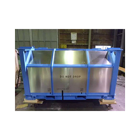 Engine transport case *Introduction of production achievements