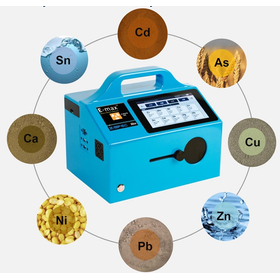 Energy dispersive fluorescent X-ray device 'E-max' without pre-treatment, cadmium.
