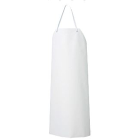 "For tough environments! Thick fabric that is resistant to oil" Synthetic rubber apron