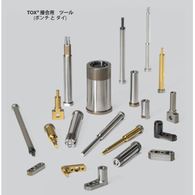 No auxiliary materials needed! Joining of dissimilar materials such as high corrosion-resistant plated steel sheets is possible! TOX joining.