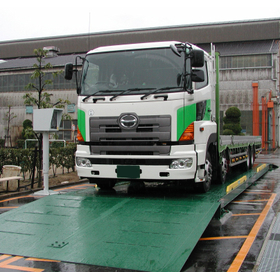 超薄型地上設置トラックスケール　MLC-7F-1 シリーズ