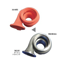 ロストワックス用消失模型造形サービス