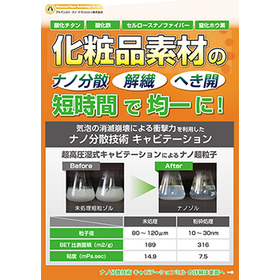 Nanodispersion Technology: "High-Pressure Wet Cavitation Explanation Document"