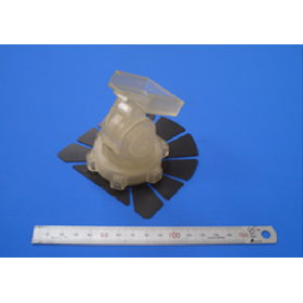 Directly connected to 3D CAD. Easily handle complex shapes! Stereolithography processing.
