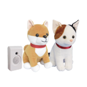 Stuffed animal with recording and playback function "It's Time! Notification Duty"