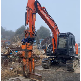 Example of Bucket Guard Installation - Hitachi Construction Machinery